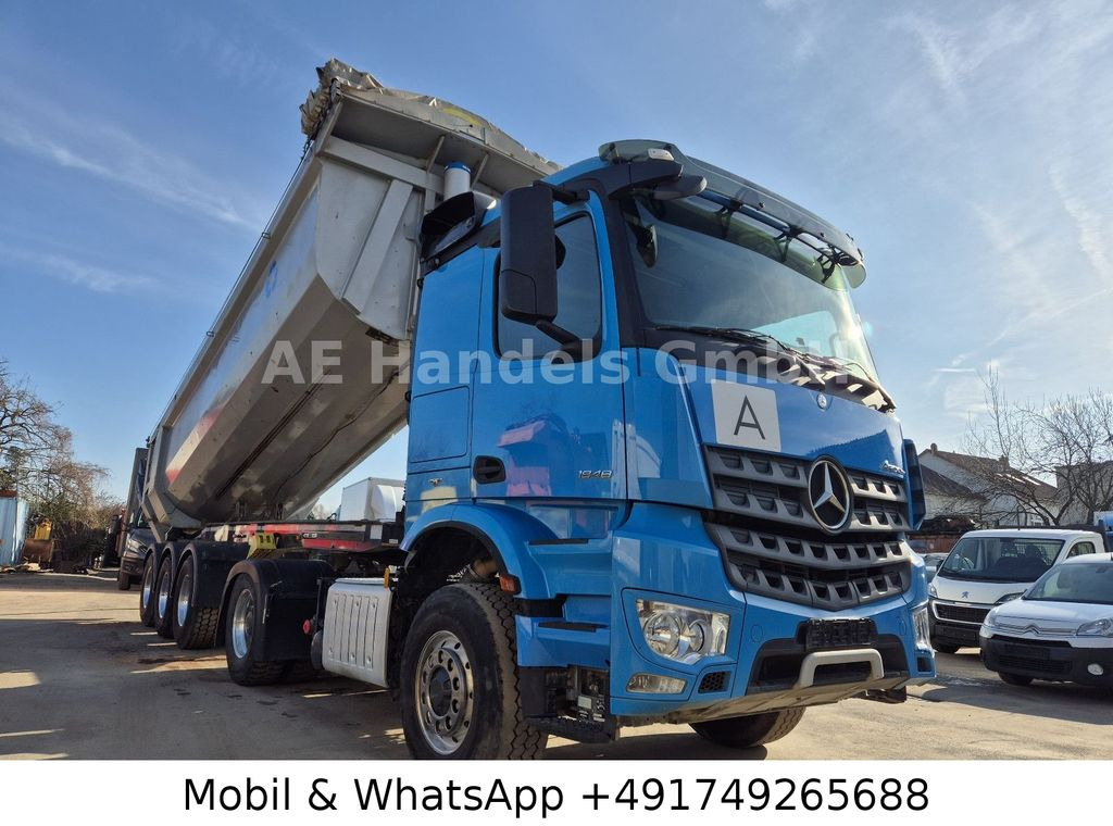 Semi-trailer jungkit Carnehl CHKS/HH Stahl *25m³/E-Verdeck/1.Lift/Alcoa: gambar 23