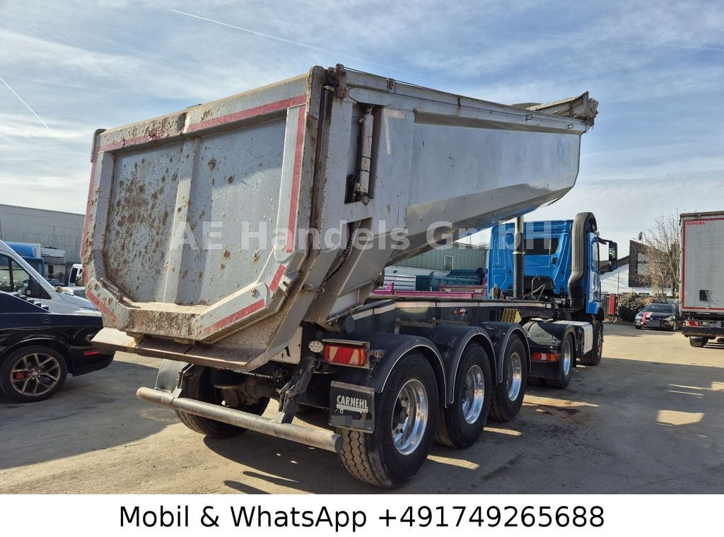 Semi-trailer jungkit Carnehl CHKS/HH Stahl *25m³/E-Verdeck/1.Lift/Alcoa: gambar 6