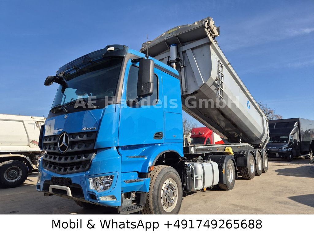 Semi-trailer jungkit Carnehl CHKS/HH Stahl *25m³/E-Verdeck/1.Lift/Alcoa: gambar 24