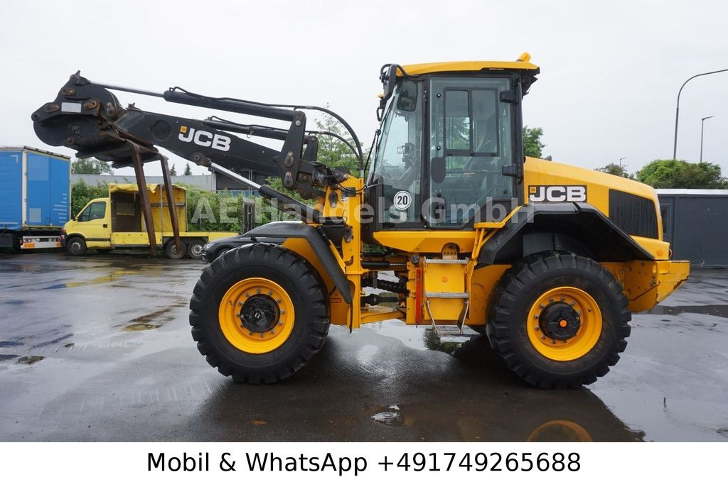 Wheel loader JCB 417 HT T4F *Schaufel/Gabel/Schnellwechsler/Klima: gambar 8