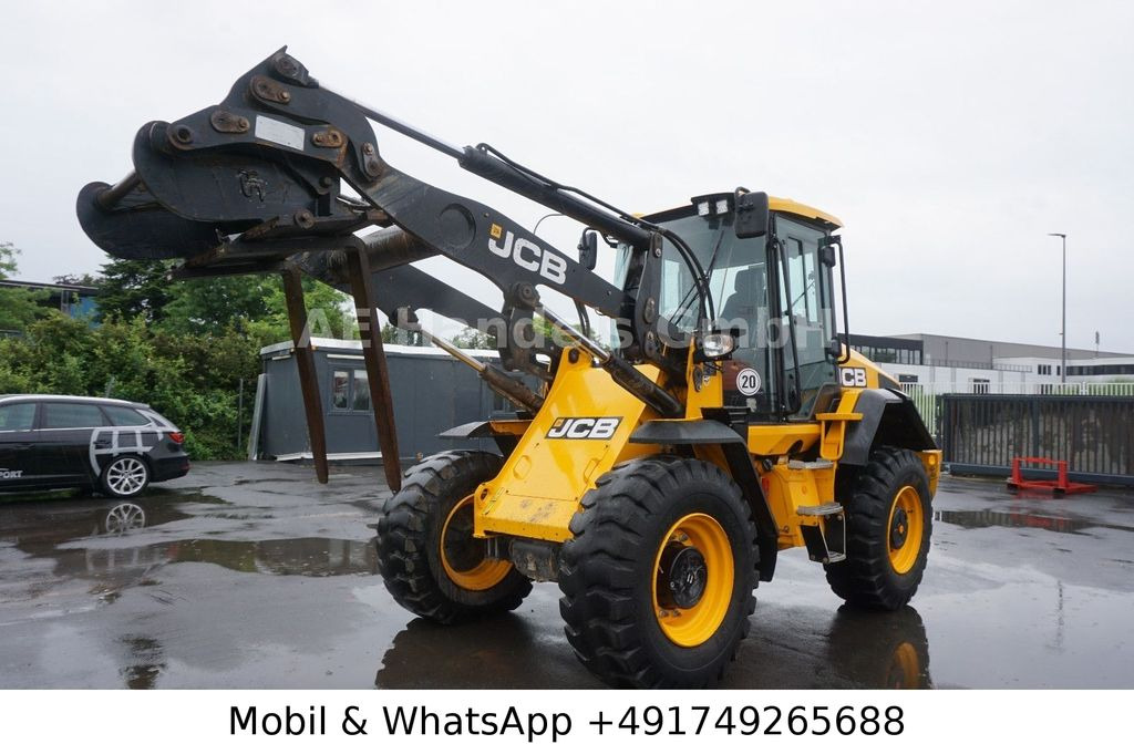 Wheel loader JCB 417 HT T4F *Schaufel/Gabel/Schnellwechsler/Klima: gambar 9