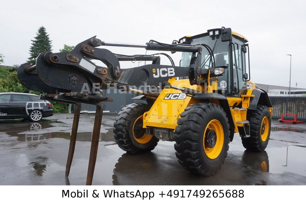 Wheel loader JCB 417 HT T4F *Schaufel/Gabel/Schnellwechsler/Klima: gambar 26