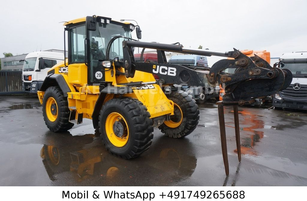 Wheel loader JCB 417 HT T4F *Schaufel/Gabel/Schnellwechsler/Klima: gambar 24