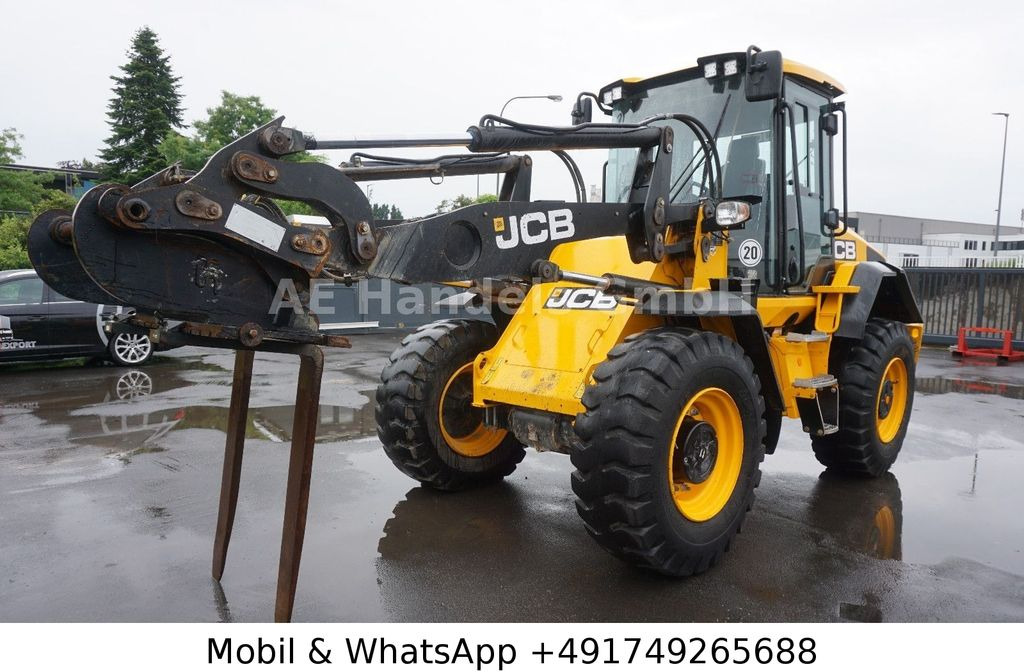 Wheel loader JCB 417 HT T4F *Schaufel/Gabel/Schnellwechsler/Klima: gambar 23