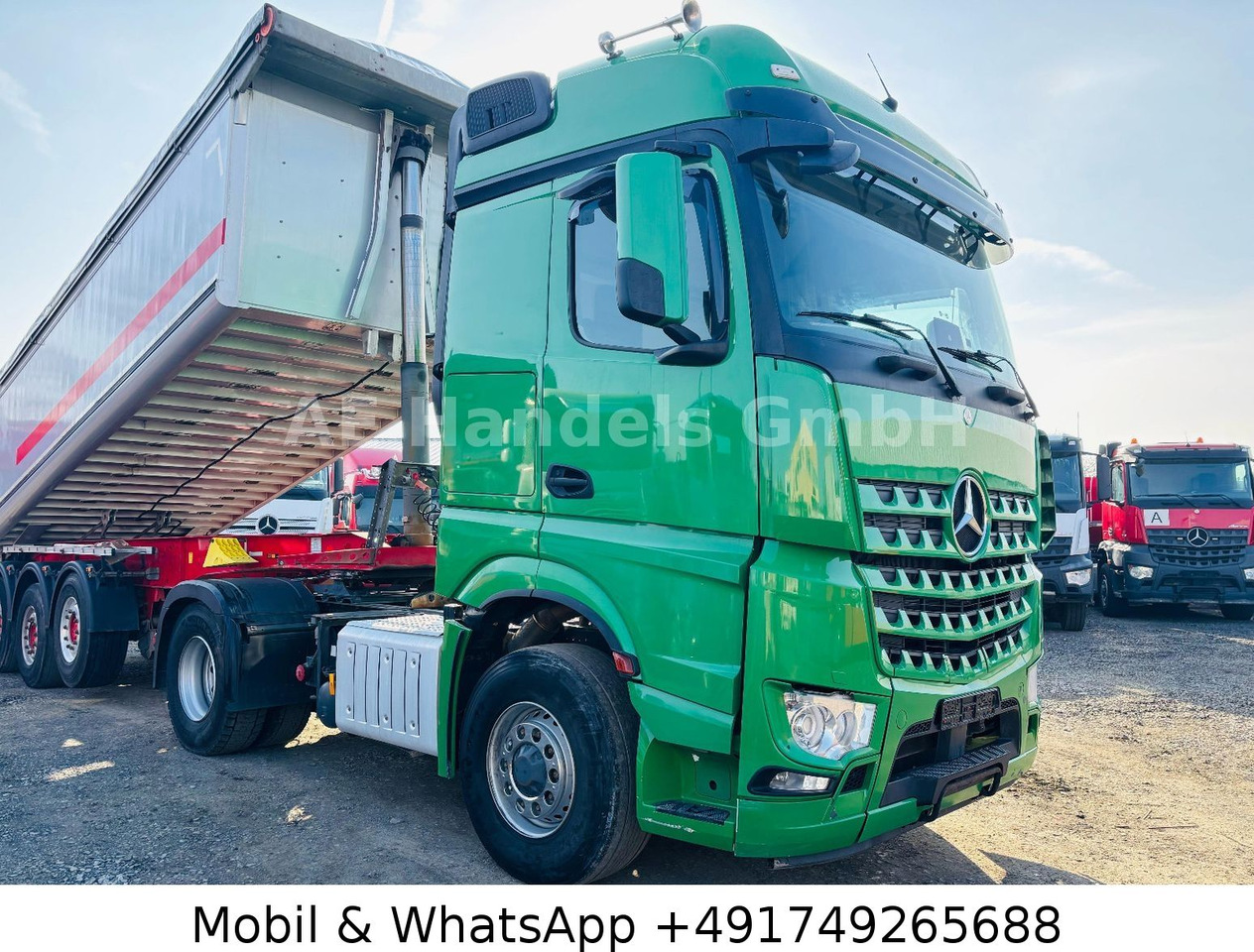 Tractor head baru Mercedes-Benz Arocs 1853 L BL 4x4 HAD *Retarder/Hydr./ACC/LDW Mercedes-Benz Arocs 1853 L BL 4x4 HAD *Retarder/Hydr./ACC/LDW: gambar 24