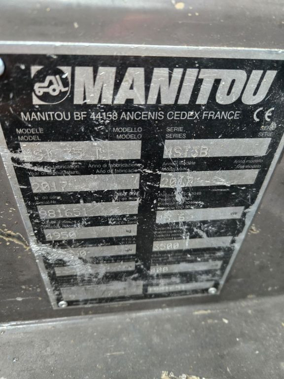 Forklift Manitou MSI35: gambar 10