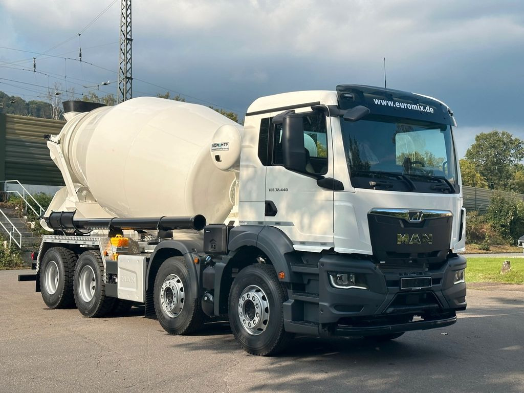 Truk pengaduk beton baru MAN TGS 32.440 8x4 / Euromix MTP EM 9 L: gambar 9