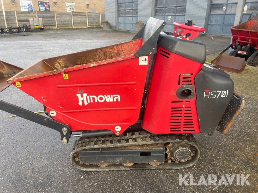 Tempat sampah Dumper Hinowa HS701: gambar 12