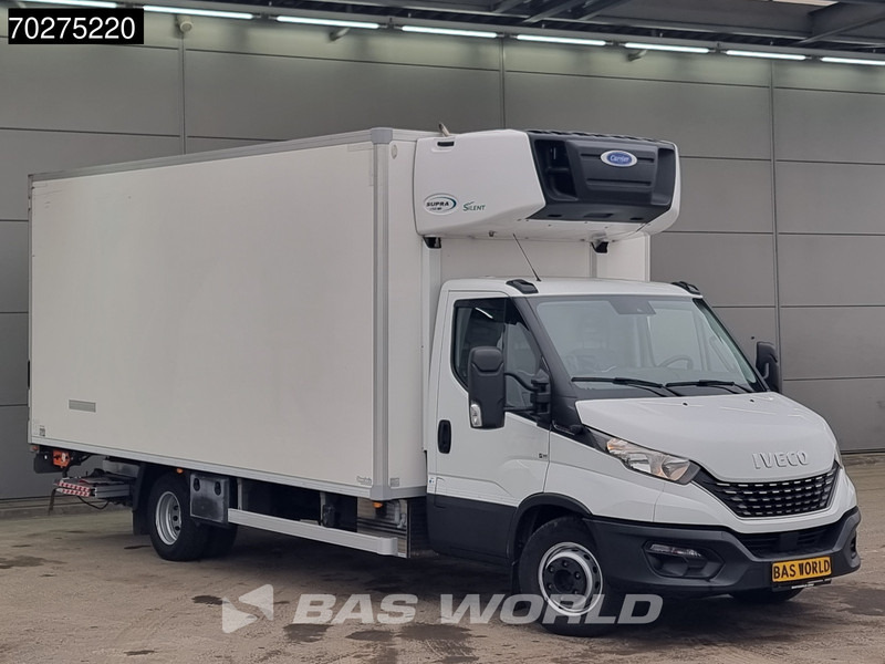 Van berpendingin Iveco Daily 72C21 3.0L Koelwagen Multitemp 3 Compart Carrier Supra 1150 380V Laadklep Airco Cruise Camera Koeler Koel Kühlwagen 28m3 Airco C: gambar 6