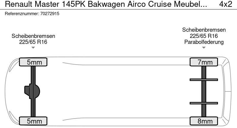 Leasing Renault Master 145PK Bakwagen Airco Cruise Meubelbak Plancher Verkoopwagen Foodtruck Paardenwagen 20m3 Airco Cruise control Renault Master 145PK Bakwagen Airco Cruise Meubelbak Plancher Verkoopwagen Foodtruck Paardenwagen 20m3 Airco Cruise control: gambar 20