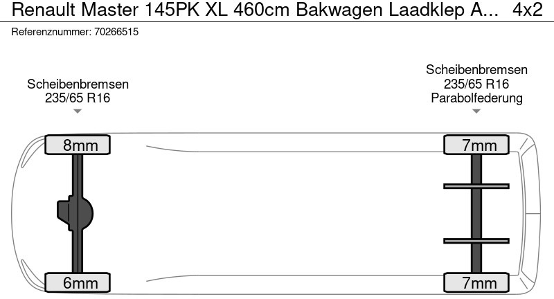 Leasing Renault Master 145PK XL 460cm Bakwagen Laadklep Airco Cruise Koffer Meubelbak Euro6 19m3 Airco Cruise control Renault Master 145PK XL 460cm Bakwagen Laadklep Airco Cruise Koffer Meubelbak Euro6 19m3 Airco Cruise control: gambar 21