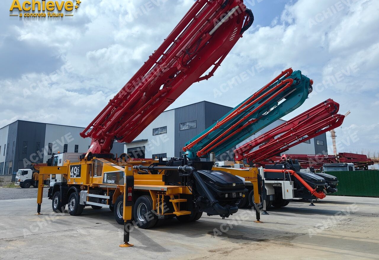 Truk pompa beton PUTZMEISTER Mercedes-Benz 4141 Putzmeister 49.5M 【ACHIEVE】TOP CONDITION!!!: gambar 18