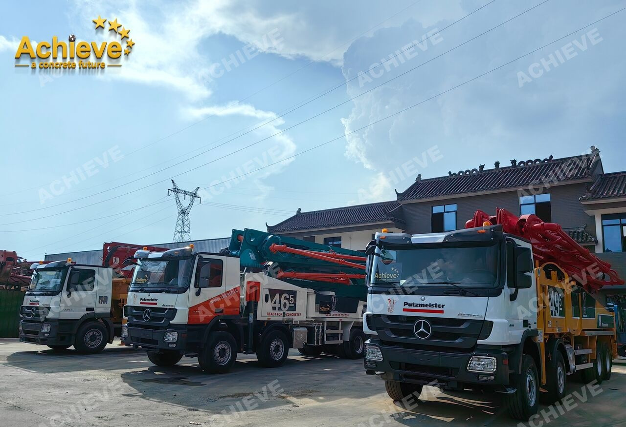 Truk pompa beton PUTZMEISTER Mercedes-Benz 4141 Putzmeister 49.5M 【ACHIEVE】TOP CONDITION!!!: gambar 26