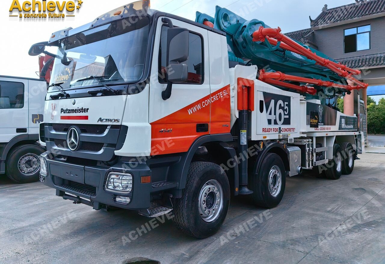 Truk pompa beton PUTZMEISTER Mercedes-Benz 4141 Putzmeister 49.5M 【ACHIEVE】TOP CONDITION!!!: gambar 25