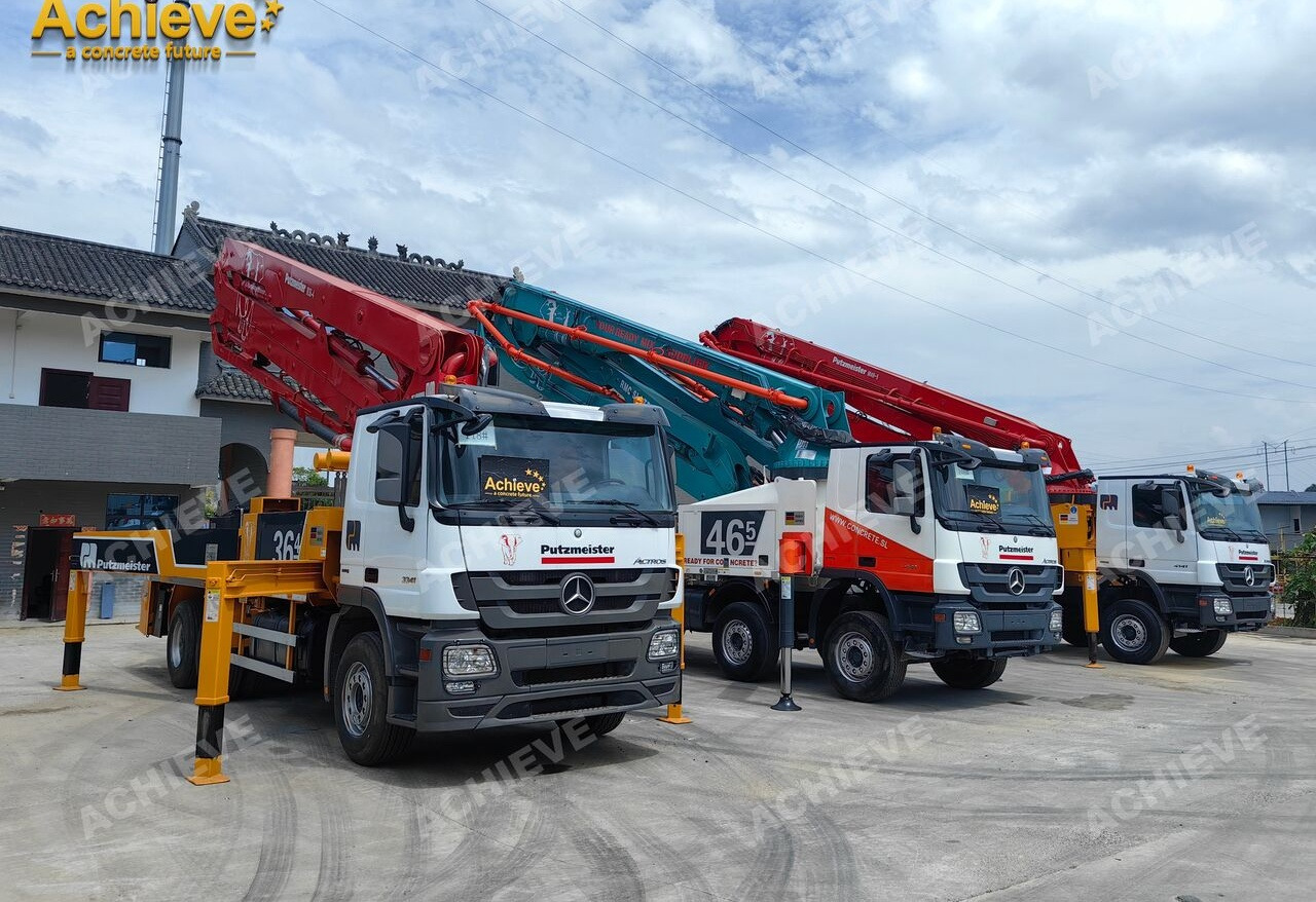 Truk pompa beton PUTZMEISTER Mercedes-Benz 4141 Putzmeister 49.5M 【ACHIEVE】TOP CONDITION!!!: gambar 9