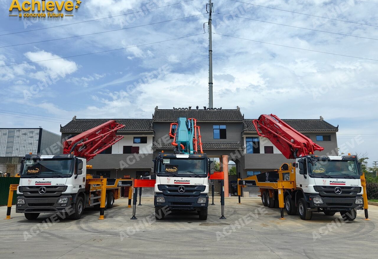 Truk pompa beton PUTZMEISTER Mercedes-Benz 4141 Putzmeister 49.5M 【ACHIEVE】TOP CONDITION!!!: gambar 10