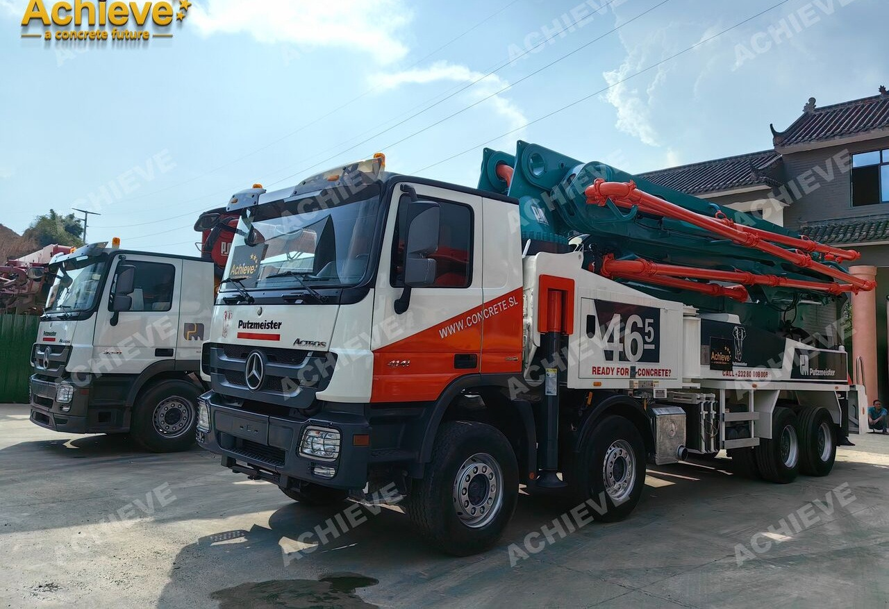 Truk pompa beton PUTZMEISTER Mercedes-Benz 4141 Putzmeister 49.5M 【ACHIEVE】TOP CONDITION!!!: gambar 27