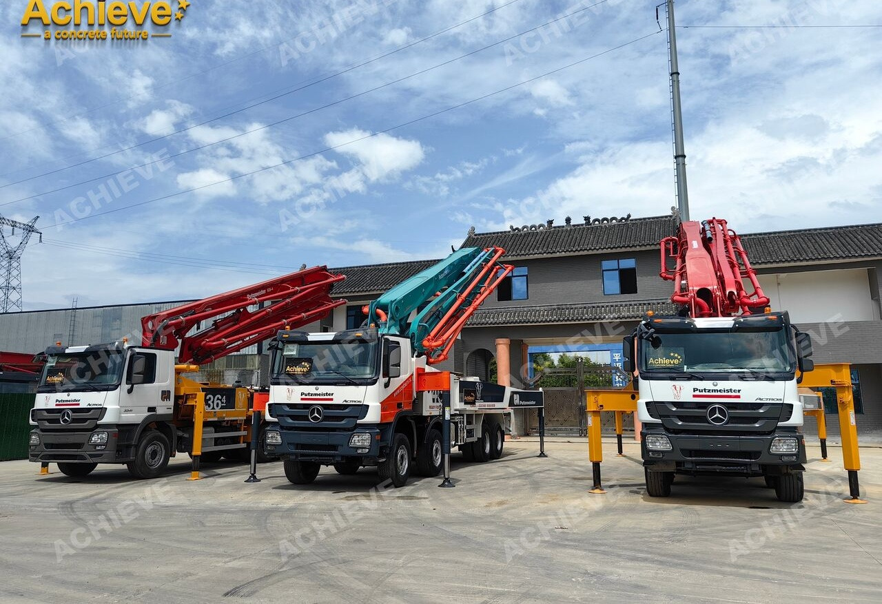 Truk pompa beton PUTZMEISTER Mercedes-Benz 4141 Putzmeister 49.5M 【ACHIEVE】TOP CONDITION!!!: gambar 11