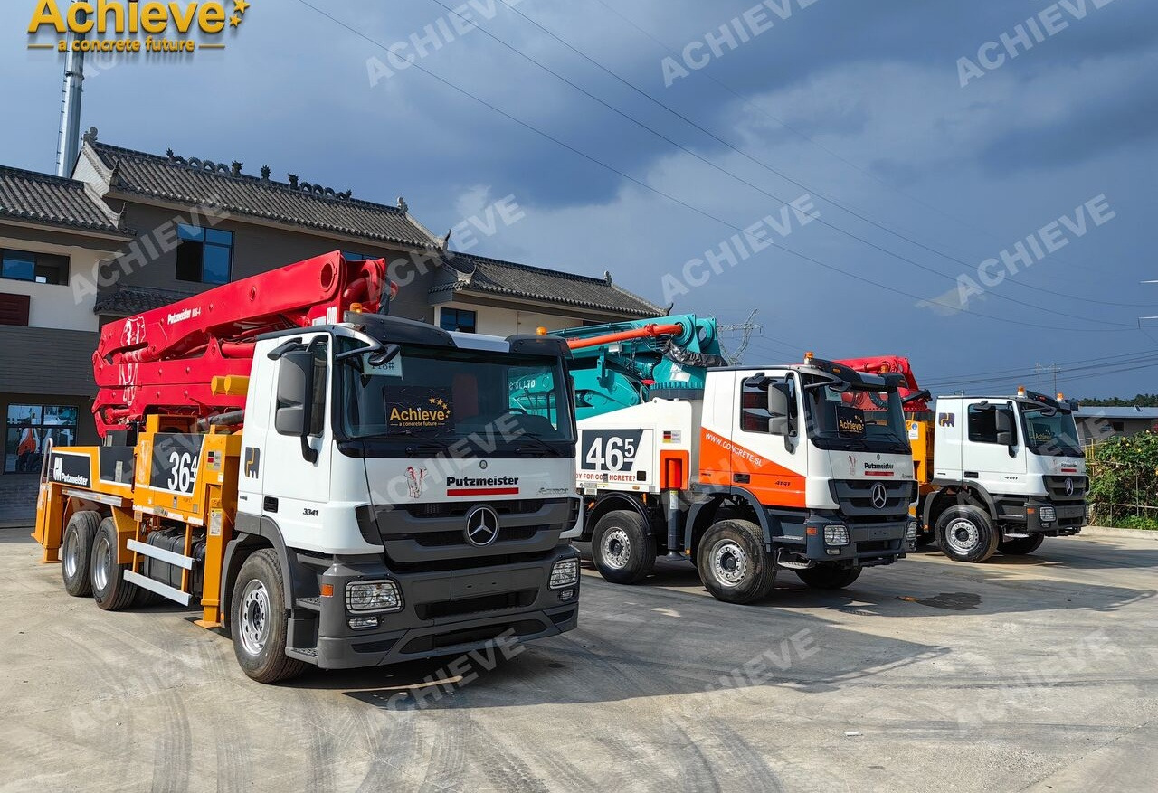 Truk pompa beton PUTZMEISTER Mercedes-Benz 4141 Putzmeister 49.5M 【ACHIEVE】TOP CONDITION!!!: gambar 29