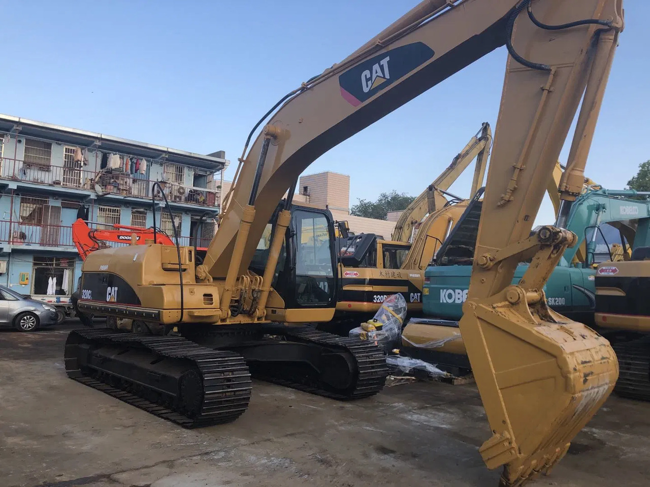 Ekskavator perayap Japan Surplus Caterpillar Hydraulic Excavator 320c Cat 320cl Excavator with Cat 3066 Engine: gambar 13