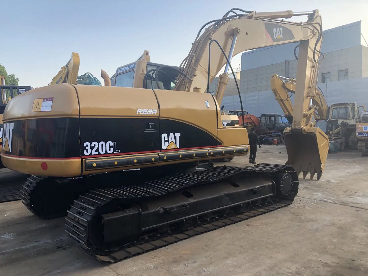 Ekskavator perayap Japan Surplus Caterpillar Hydraulic Excavator 320c Cat 320cl Excavator with Cat 3066 Engine: gambar 14