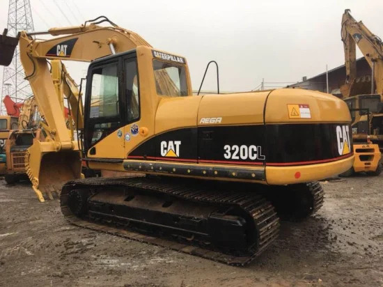 Ekskavator perayap Japan Surplus Caterpillar Hydraulic Excavator 320c Cat 320cl Excavator with Cat 3066 Engine: gambar 8