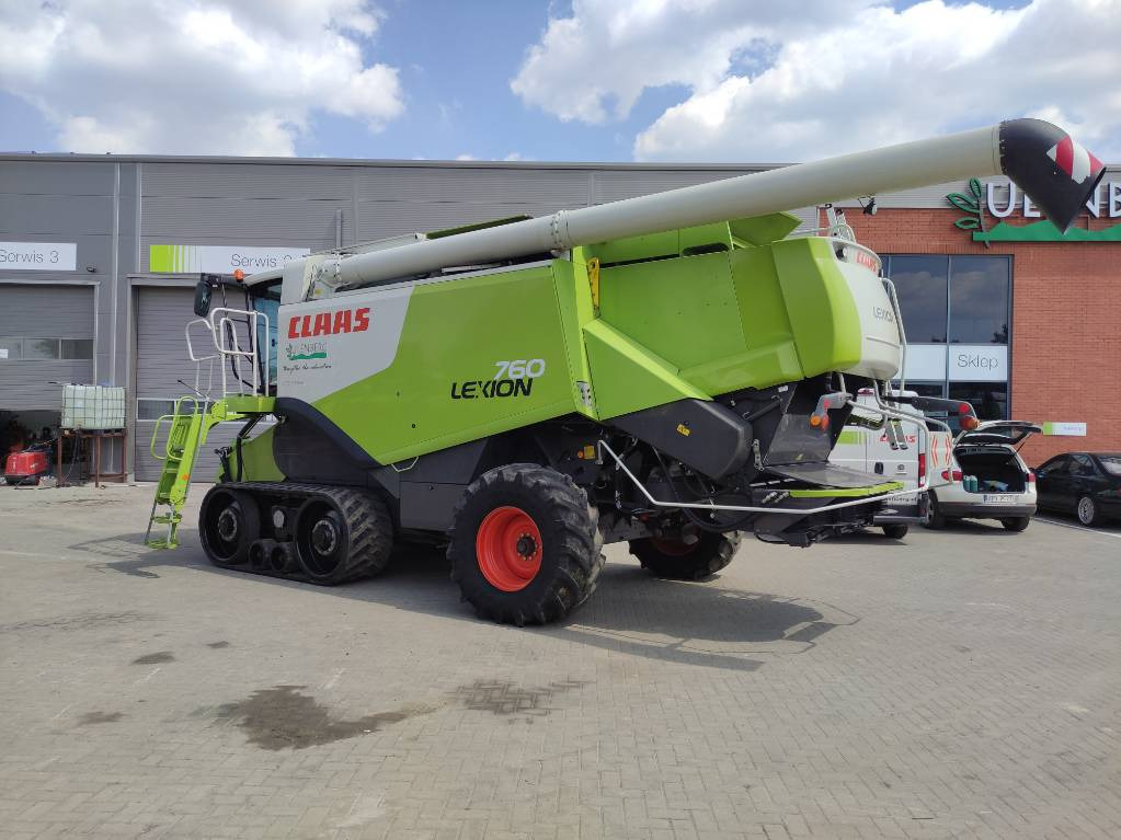 Pemanen gabungan Claas Lexion 760 TT: gambar 16