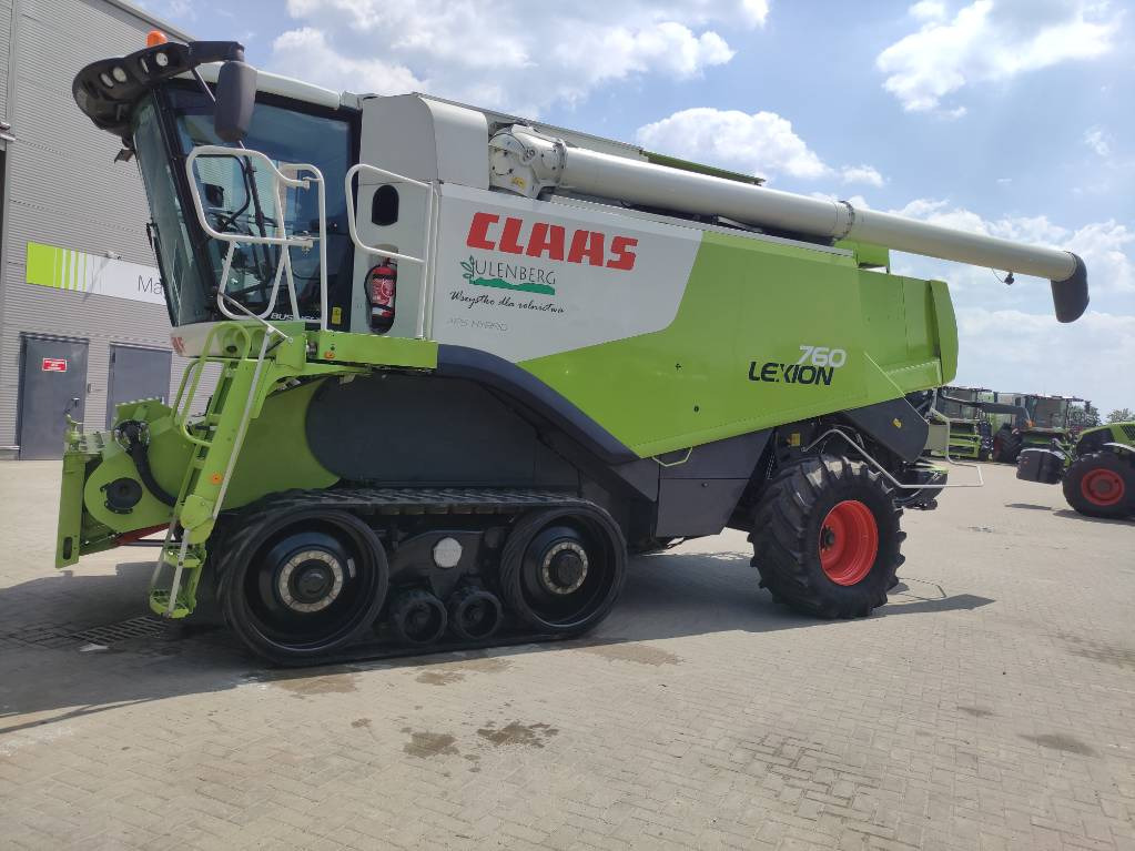 Pemanen gabungan Claas Lexion 760 TT: gambar 19