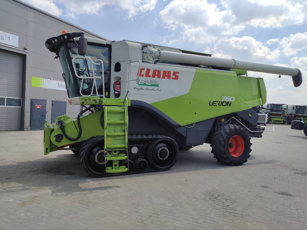 Pemanen gabungan Claas Lexion 760 TT: gambar 18