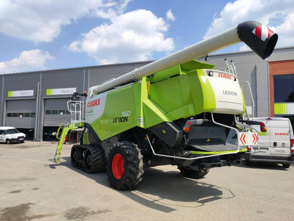 Pemanen gabungan Claas Lexion 760 TT: gambar 15