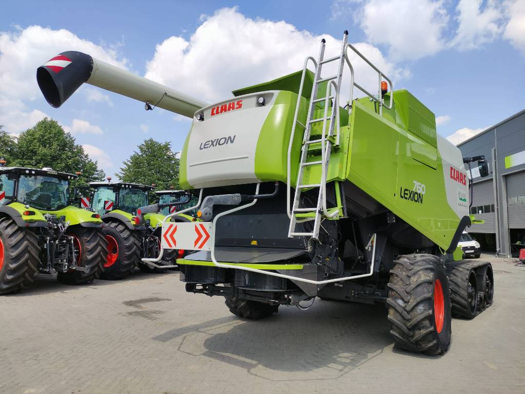 Pemanen gabungan Claas Lexion 760 TT: gambar 14