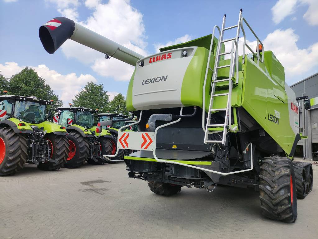 Pemanen gabungan Claas Lexion 760 TT: gambar 25