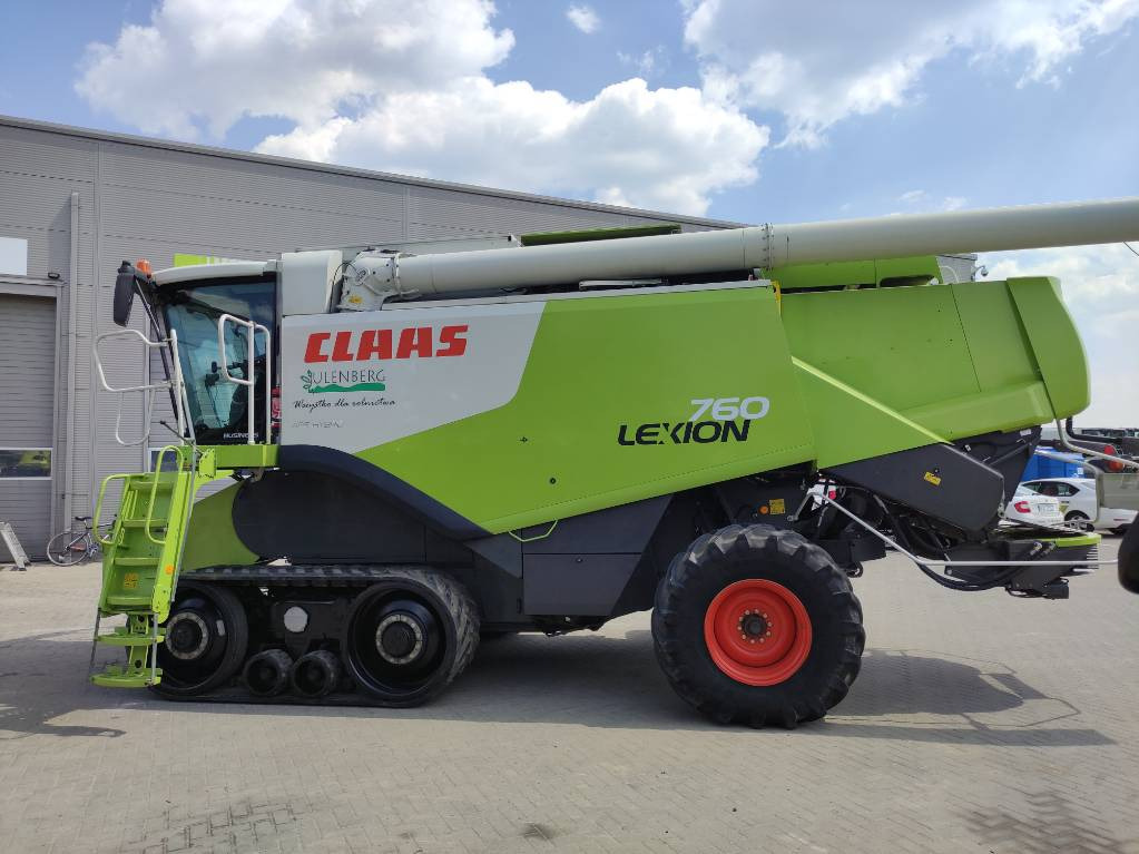 Pemanen gabungan Claas Lexion 760 TT: gambar 17