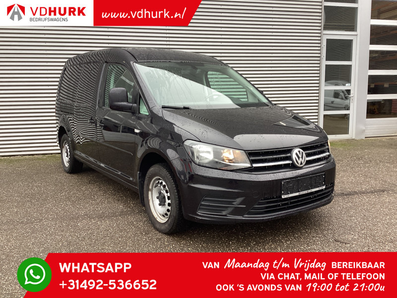 Van pengiriman Volkswagen Caddy Maxi 2.0 TDI 100 pk DSG Aut. Distrbutie V.V./ 2x Schuifdeur/ Standkachel/ Stoelverw./ PDC/ Cruise/ Airco: gambar 1