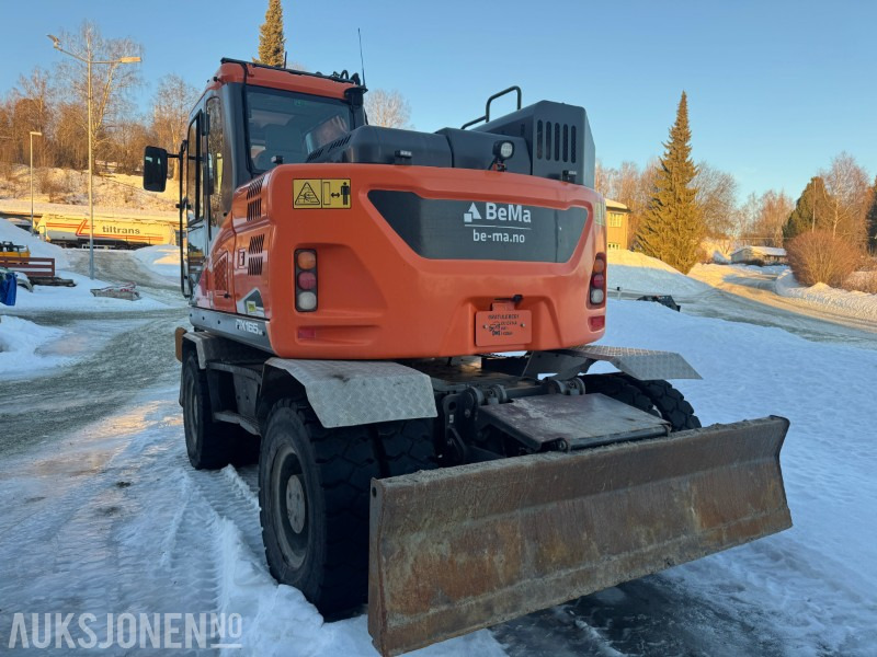 Leasing  2017 Doosan DX165W-5 HJULMASKIN, TILTROTATOR, SENTRALSMØRING, DIESELVARMER 2017 Doosan DX165W-5 HJULMASKIN, TILTROTATOR, SENTRALSMØRING, DIESELVARMER: gambar 8