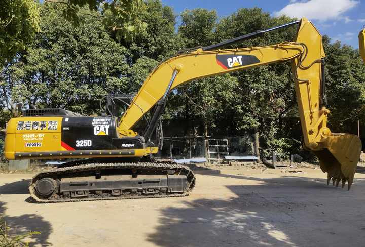 Ekskavator perayap Durable and good working condition used Caterpillar cat 325D Second hand excavators  for sale in shanghai: gambar 6