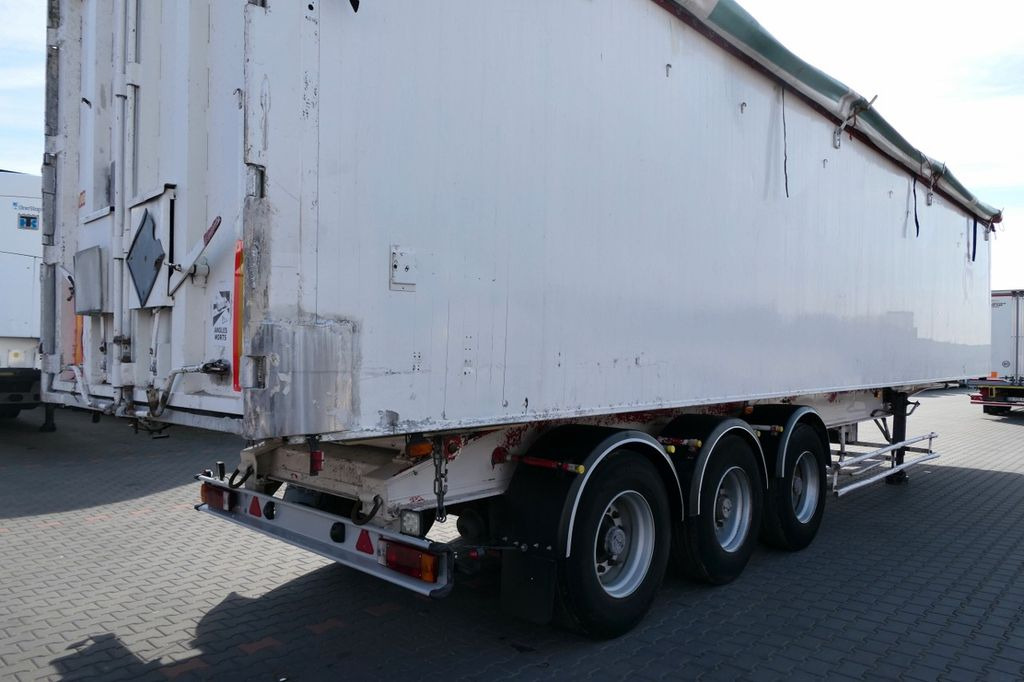 Semi-trailer dengan terpal samping Benalu WYWROTKA ALUMINIOWA / 75 M3 / KLAPO-DRZWI: gambar 14