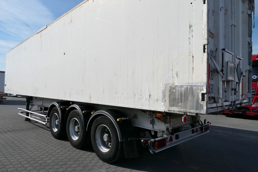 Semi-trailer dengan terpal samping Benalu WYWROTKA ALUMINIOWA / 75 M3 / KLAPO-DRZWI: gambar 15