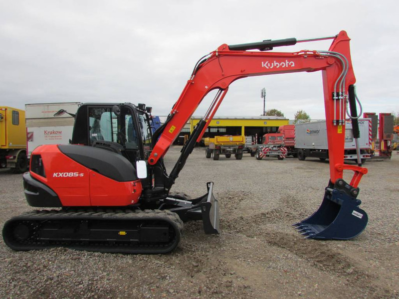 Ekskavator mini baru Kubota KX 085-5 Minibagger 79.900 EUR: gambar 10