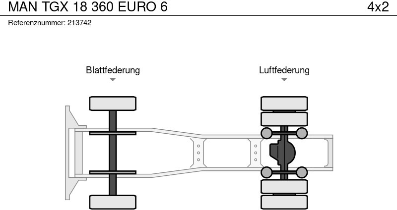 Tractor head MAN TGX 18 360 EURO 6: gambar 13