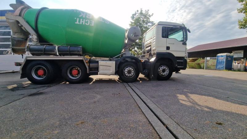 Truk pengaduk beton MAN TGS 32 400 B 8X4 9 m³ STETTER Betonmischer AP Achsen: gambar 7