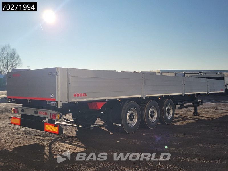 Semi-trailer flatbed baru Kögel S24-1 NEW Liftachse Bordwände: gambar 9