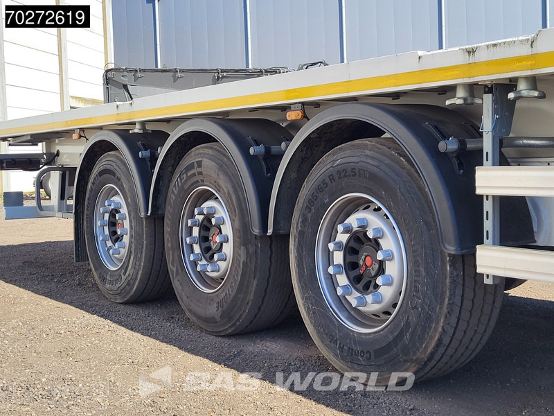 Semi-trailer flatbed baru Lecitrailer SR3E NEW! Liftachse Twistlocks: gambar 15