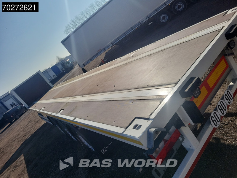 Semi-trailer flatbed baru Lecitrailer SR3E NEW! Liftachse Twistlocks: gambar 7