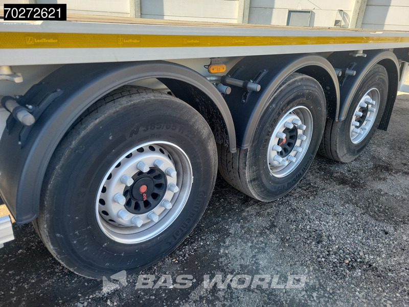 Semi-trailer flatbed baru Lecitrailer SR3E NEW! Liftachse Twistlocks: gambar 17