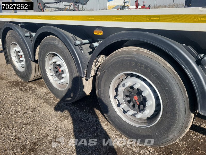 Semi-trailer flatbed baru Lecitrailer SR3E NEW! Liftachse Twistlocks: gambar 16