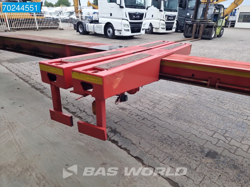 Semi-trailer low bed MEUSBURGER MTS-4 2xAusziehbar bis 21M Lift + 4xLenkachse: gambar 12