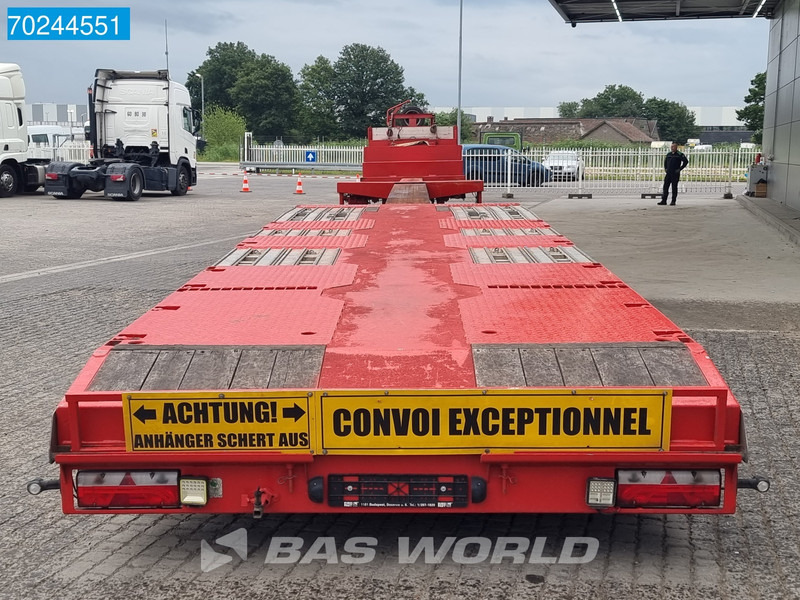 Semi-trailer low bed MEUSBURGER MTS-4 2xAusziehbar bis 21M Lift + 4xLenkachse: gambar 17