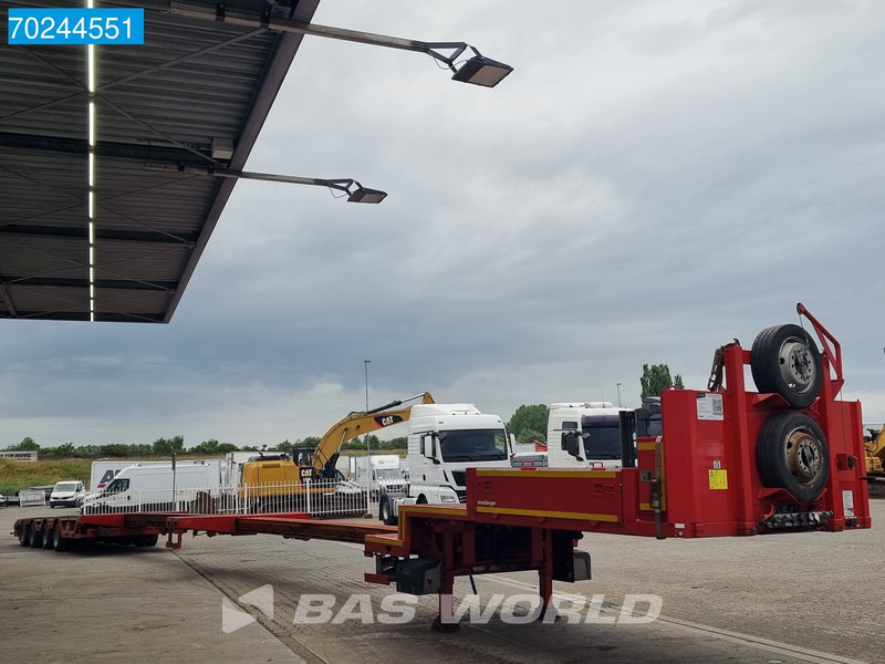 Semi-trailer low bed MEUSBURGER MTS-4 2xAusziehbar bis 21M Lift + 4xLenkachse: gambar 6