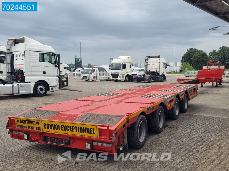 Semi-trailer low bed MEUSBURGER MTS-4 2xAusziehbar bis 21M Lift + 4xLenkachse: gambar 16